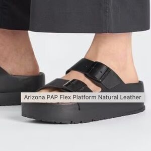 BIRKENSTOCK Arizona Leather Platform sz 40 (medium/narrow)
